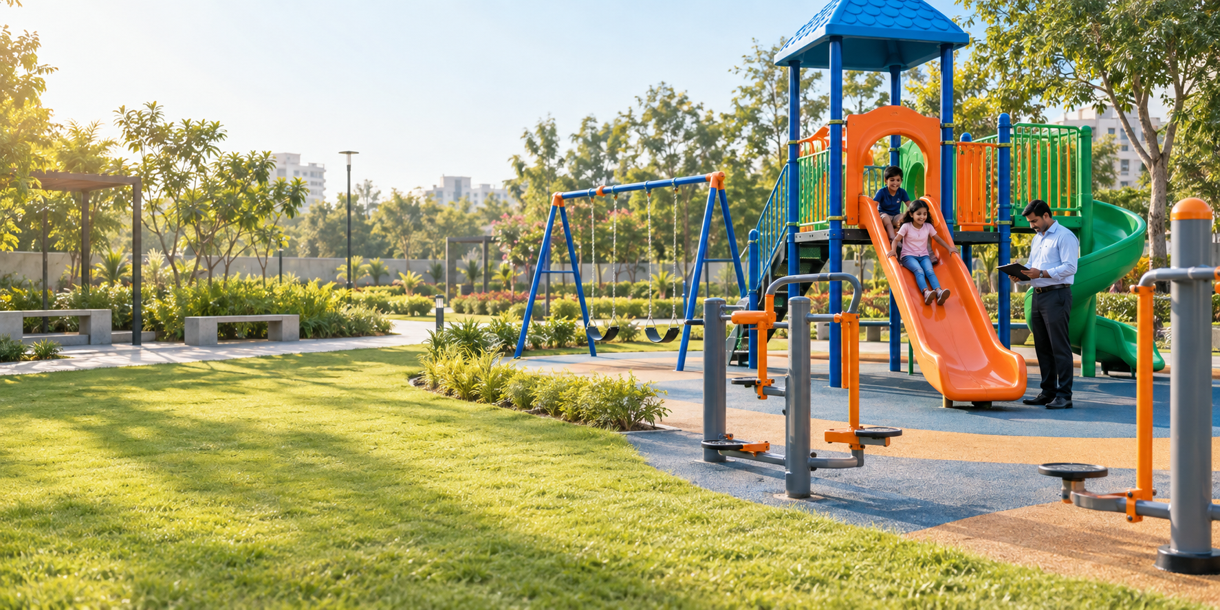 Nidhi Play System outdoor play equipment